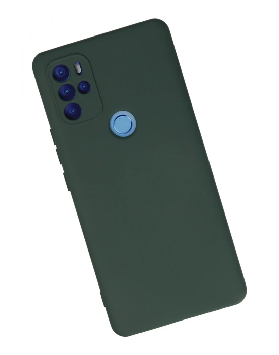 Newface General Mobile GM 21 Pro Kılıf Nano içi Kadife Silikon - Koyu Yeşil