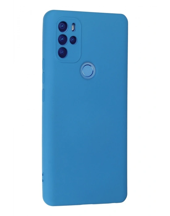 Newface General Mobile GM 21 Pro Kılıf Nano içi Kadife Silikon - Mavi