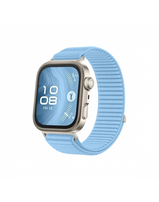 Newface Huawei Fit 4 Braid Kordon - Açık Mavi