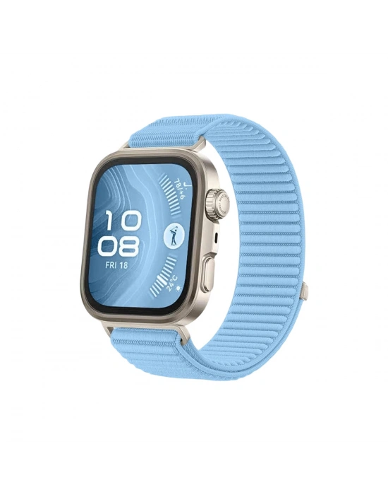 Newface Huawei Fit 4 Braid Kordon - Açık Mavi