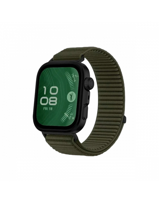 Newface Huawei Fit 4 Braid Kordon - Koyu Yeşil