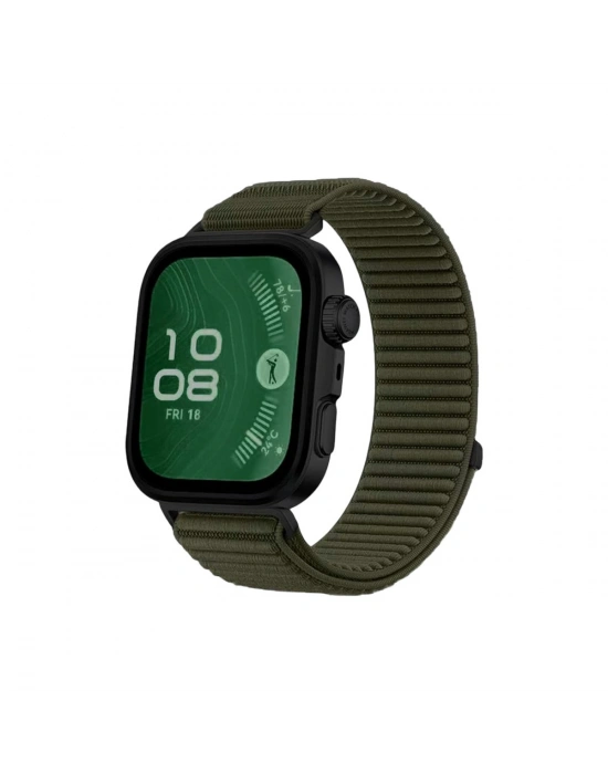 Newface Huawei Fit 4 Braid Kordon - Koyu Yeşil