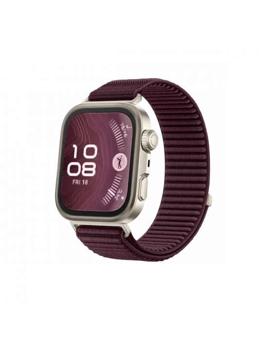 Newface Huawei Fit 4 Braid Kordon - Mürdüm