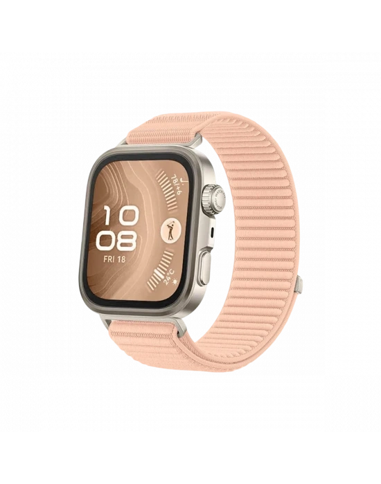 Newface Huawei Fit 4 Braid Kordon - Pudra