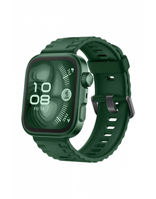 Newface Huawei Fit 4 Nova Silikon Kordon - Koyu Yeşil