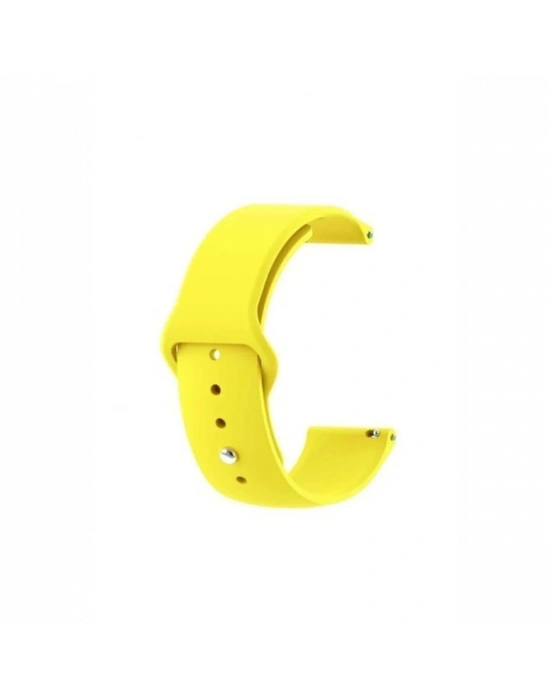 Newface Huawei GT4 41mm 18mm Klasik Kordon - Sarı