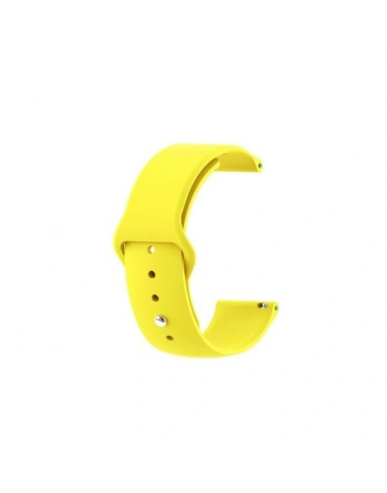 Newface Huawei GT4 41mm 18mm Klasik Kordon - Sarı