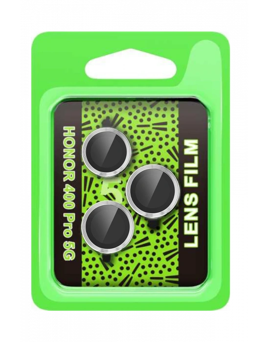 Newface Huawei Honor 400 Pro 5G Raze Metal Kamera Lens - Gümüş