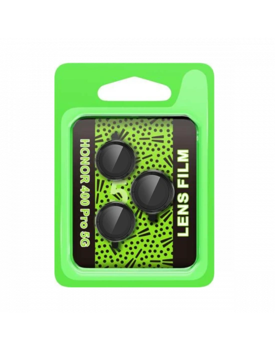 Newface Huawei Honor 400 Pro 5G Raze Metal Kamera Lens - Siyah