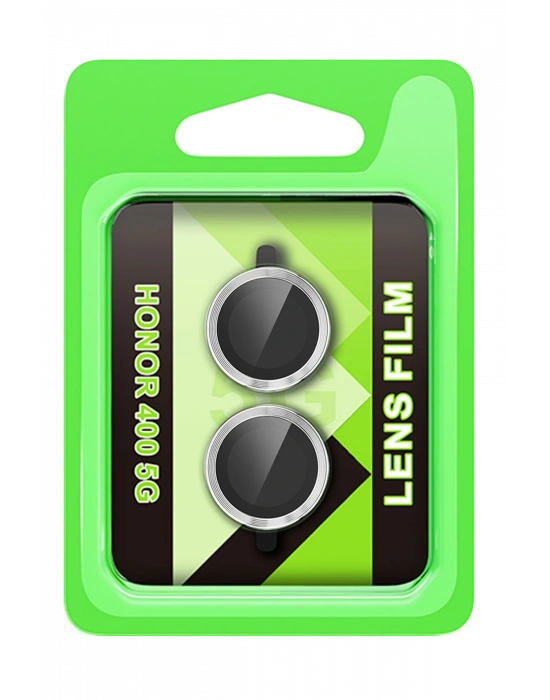 Newface Huawei Honor 400 Raze Metal Kamera Lens - Gümüş