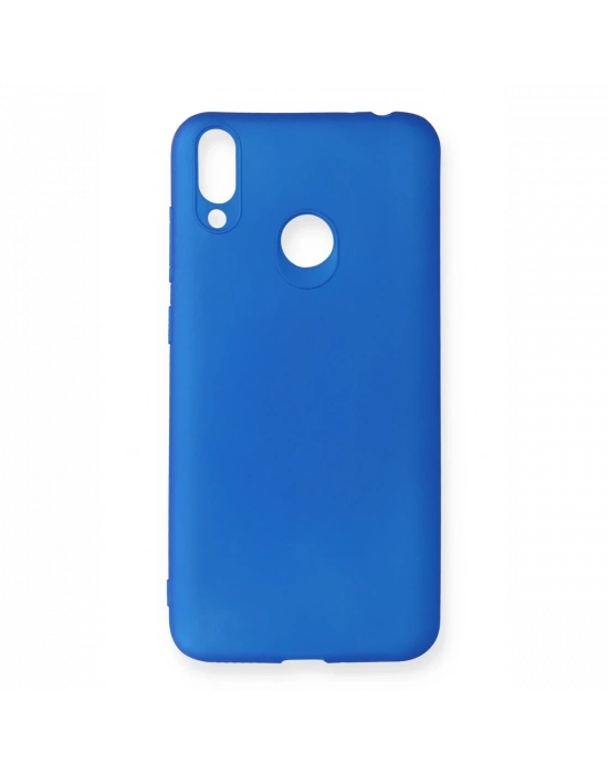 Newface Huawei Honor 8C Kılıf First Silikon - Mavi