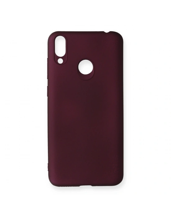 Newface Huawei Honor 8C Kılıf First Silikon - Mürdüm