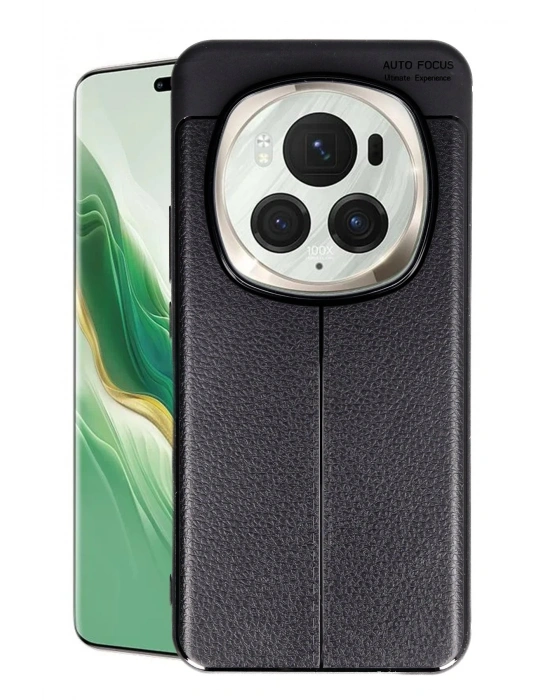 Newface Huawei Honor Magic 6 Pro Kılıf Auto Focus Kapak - Siyah