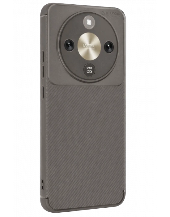 Newface Huawei Honor Magic 8 Lite Auto Focus Karbon Kapak - Gri