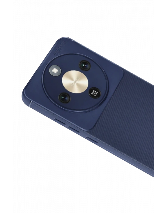 Newface Huawei Honor Magic 8 Lite Auto Focus Karbon Kapak - Lacivert