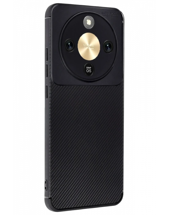 Newface Huawei Honor Magic 8 Lite Auto Focus Karbon Kapak - Siyah