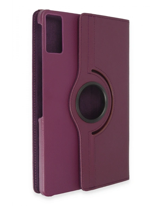 Newface Huawei Honor Pad 10 12.1 Kılıf 360 Tablet Deri Kılıf - Mürdüm