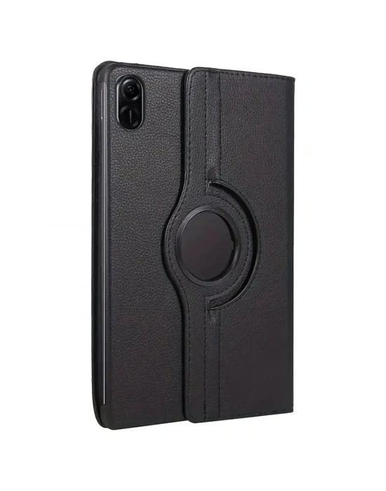 Newface Huawei Honor Pad 10 12.1 Kılıf 360 Tablet Deri Kılıf - Siyah