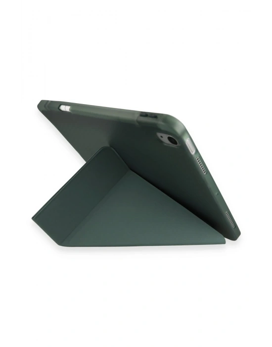 Newface Huawei Honor Pad 9 Kılıf Kalemlikli Mars Tablet Kılıfı - Koyu Yeşil