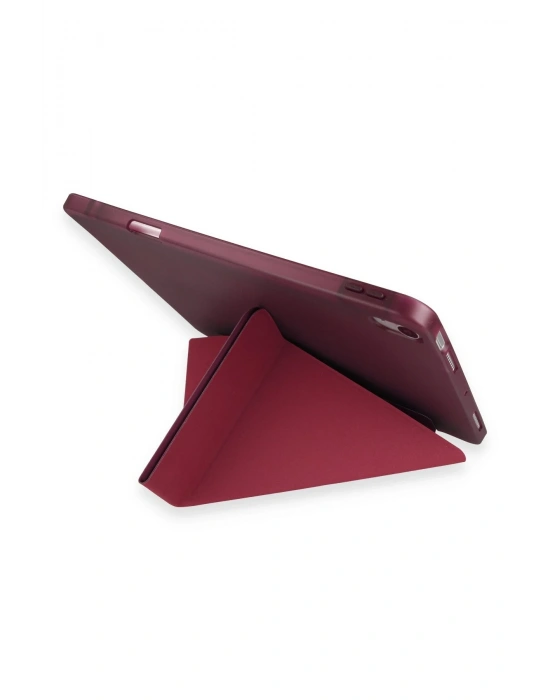 Newface Huawei Honor Pad 9 Kılıf Kalemlikli Mars Tablet Kılıfı - Mürdüm