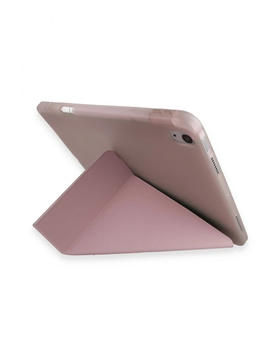Newface Huawei Honor Pad V9 Kılıf Kalemlikli Mars Tablet Kılıfı - Rose Gold