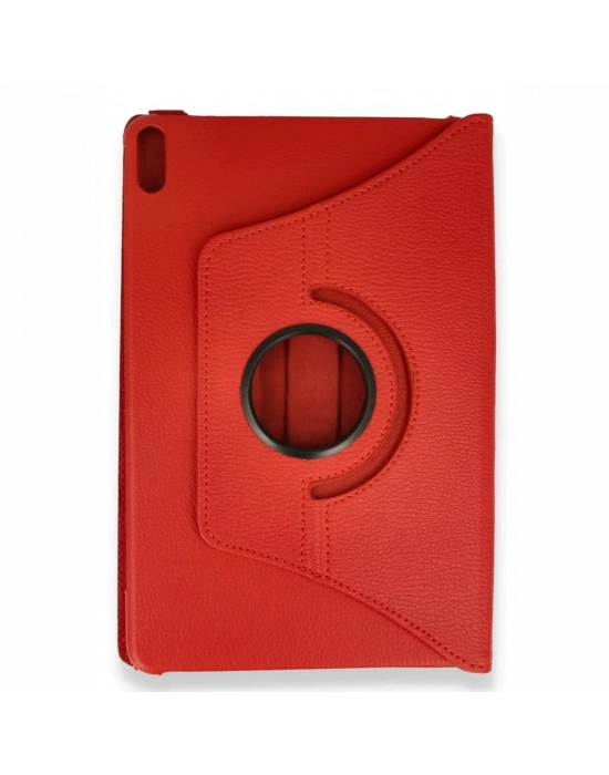 Newface Huawei Honor Pad X8A Kılıf 360 Tablet Deri Kılıf - Kırmızı