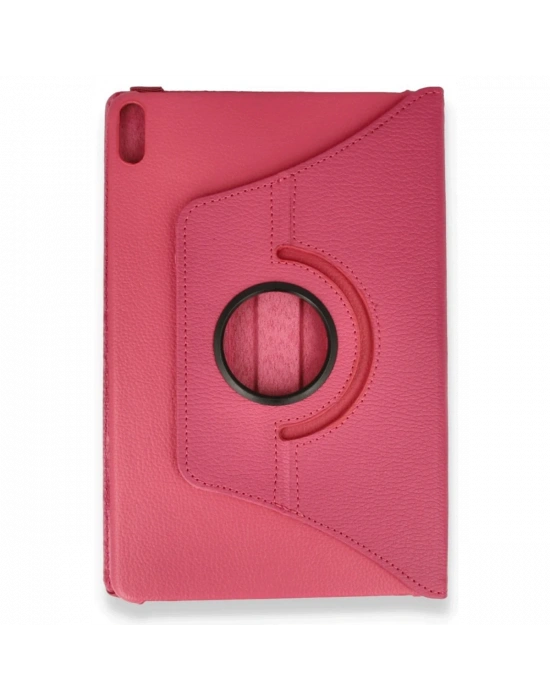 Newface Huawei Honor Pad X8A Kılıf 360 Tablet Deri Kılıf - Pembe