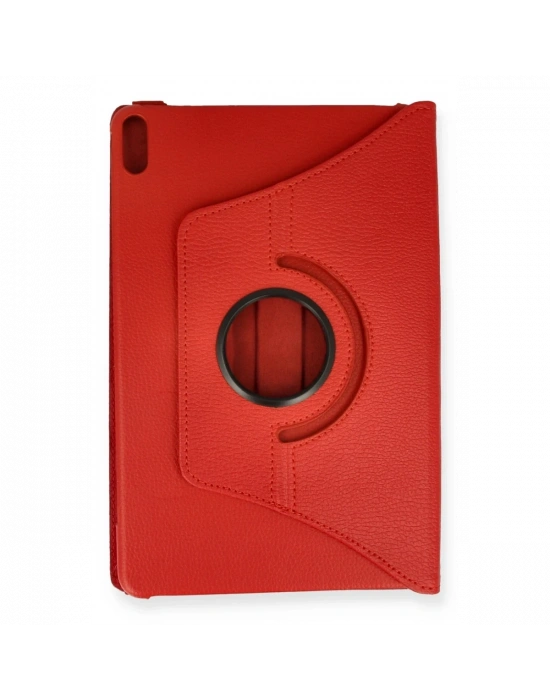 Newface Huawei Honor Pad X9 11.5 Kılıf 360 Tablet Deri Kılıf - Kırmızı