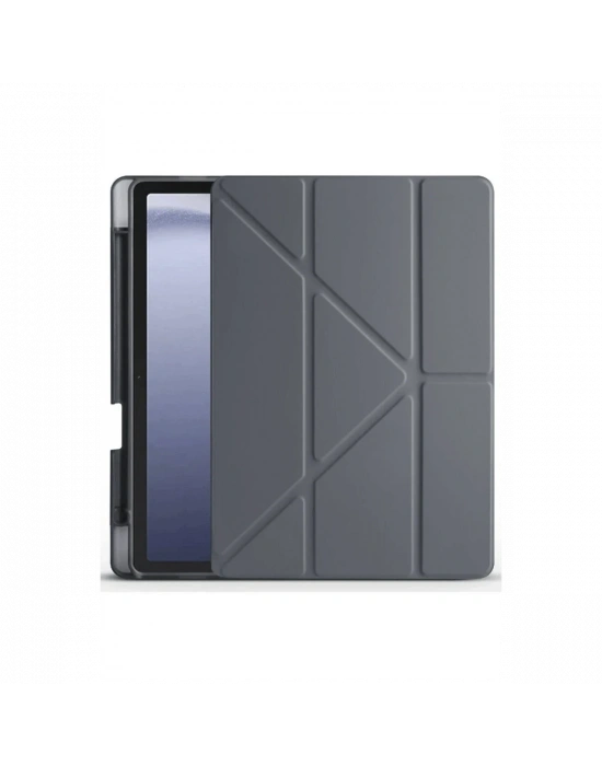 Newface Huawei Honor Pad X9 11.5 Kılıf Kalemlikli Mars Tablet Kılıfı - Koyu Gri