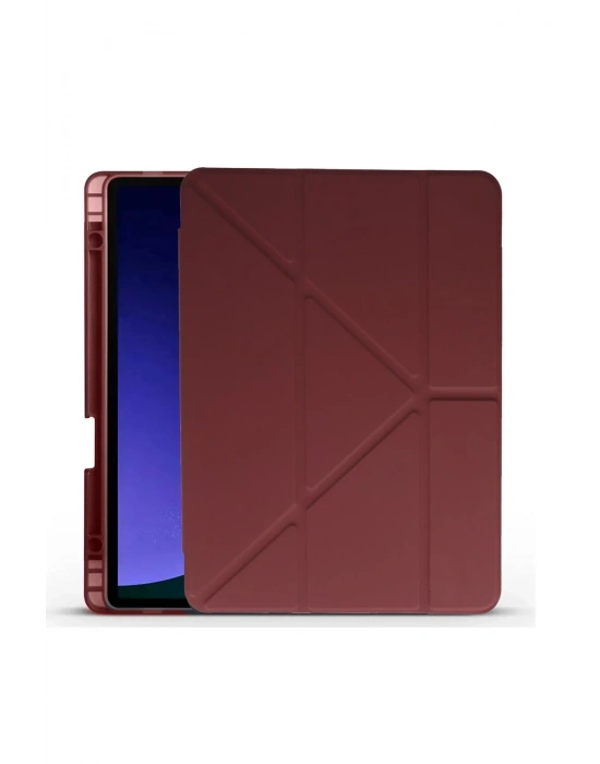 Newface Huawei Honor Pad X9 11.5 Kılıf Kalemlikli Mars Tablet Kılıfı - Mürdüm