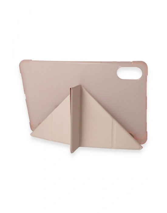 Newface Huawei Honor Pad X9 11.5 Kılıf Kalemlikli Mars Tablet Kılıfı - Rose Gold