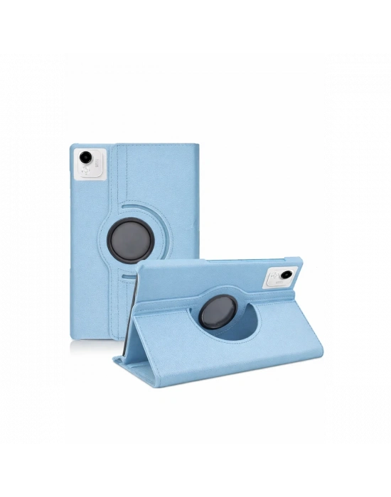 Newface Huawei Honor Pad X9A 360 Tablet Deri Kılıf - Turkuaz