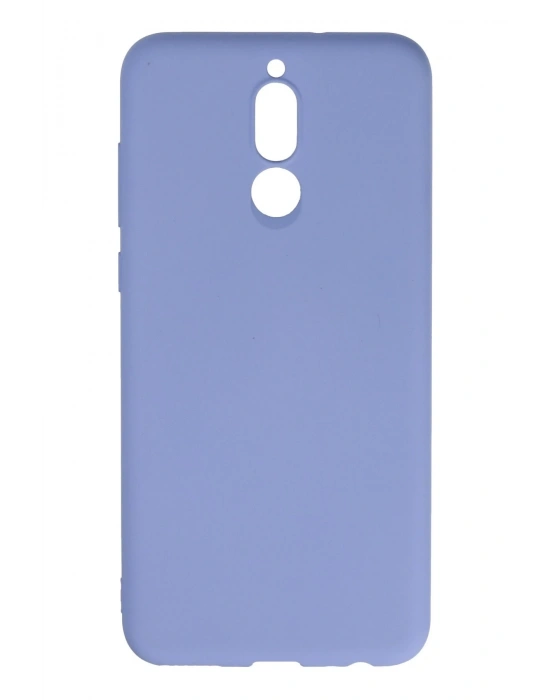 Newface Huawei Mate 10 Lite Kılıf Nano içi Kadife Silikon - Lila