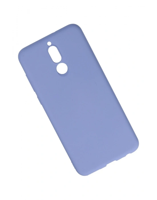 Newface Huawei Mate 10 Lite Kılıf Nano içi Kadife Silikon - Lila