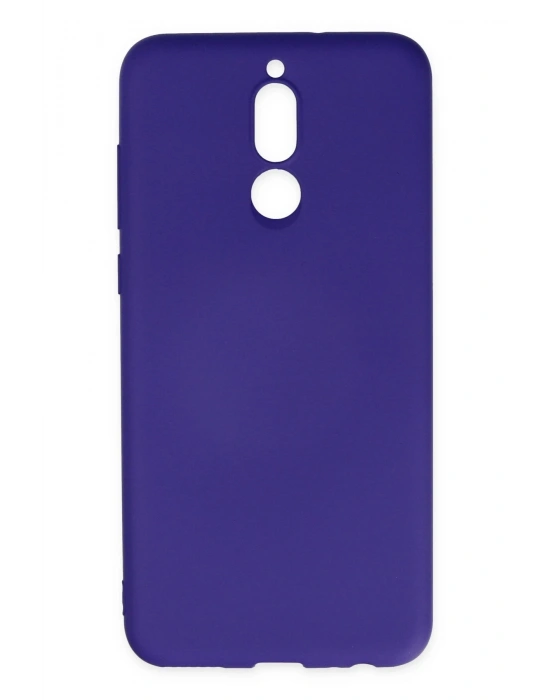 Newface Huawei Mate 10 Lite Kılıf Nano içi Kadife Silikon - Mor