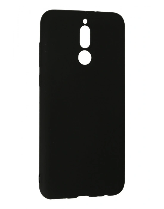 Newface Huawei Mate 10 Lite Kılıf Nano içi Kadife Silikon - Siyah