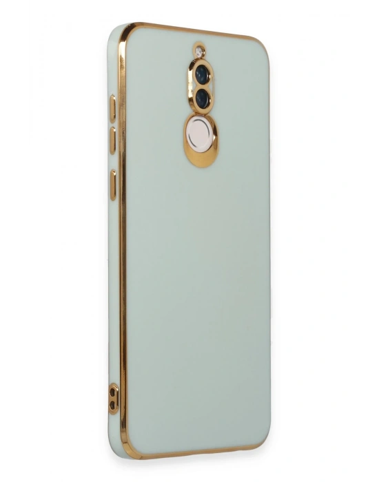 Newface Huawei Mate 10 Lite Kılıf Volet Silikon - Açık Yeşil