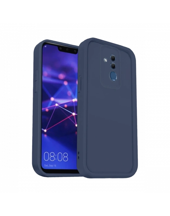 Newface Huawei Mate 20 Lite Kılıf Viera Silikon - Lacivert