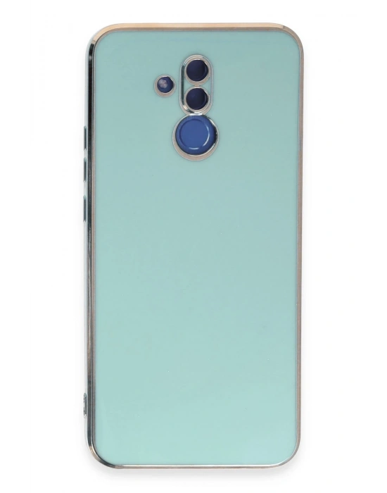 Newface Huawei Mate 20 Lite Kılıf Volet Silikon - Açık Yeşil