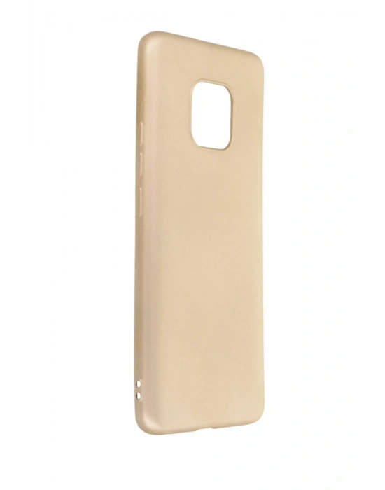 Newface Huawei Mate 20 Pro Kılıf First Silikon - Gold