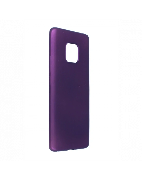 Newface Huawei Mate 20 Pro Kılıf First Silikon - Mürdüm