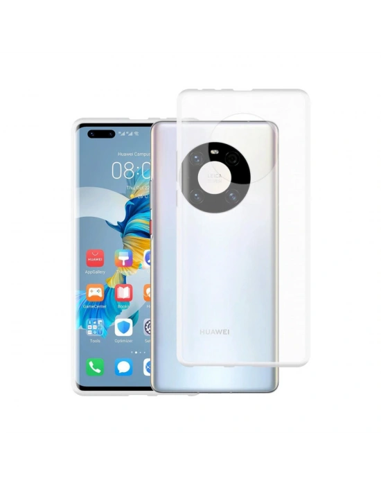 Newface Huawei Mate 40 Pro Kılıf Lüx Şeffaf Silikon