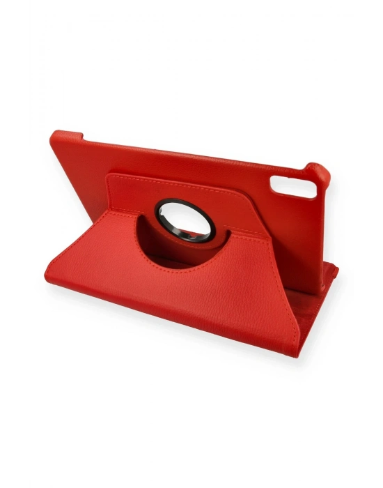 Newface Huawei MatePad 10.4 Kılıf 360 Tablet Deri Kılıf - Kırmızı