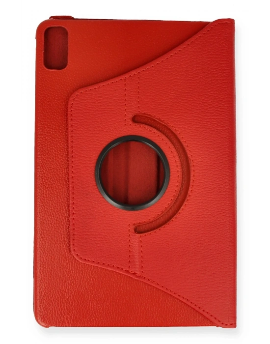 Newface Huawei MatePad 10.4 Kılıf 360 Tablet Deri Kılıf - Kırmızı