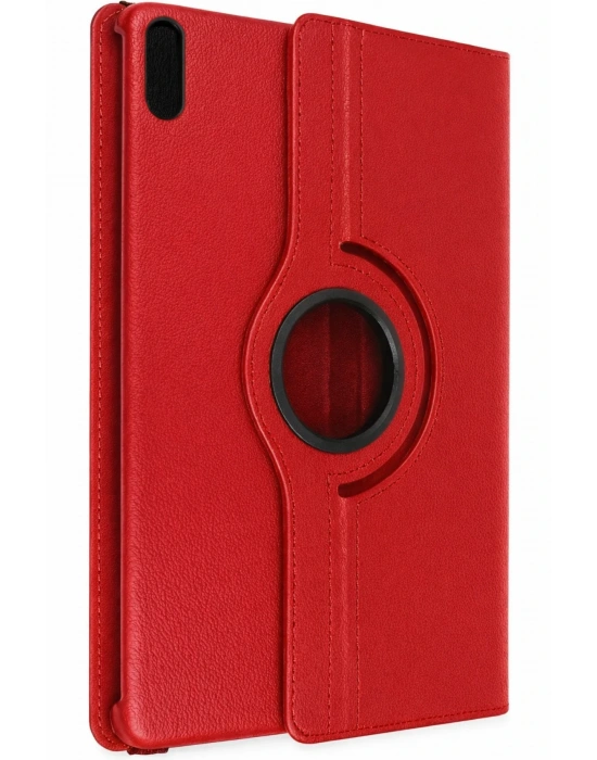 Newface Huawei MatePad 11 10.9 360 Tablet Deri Kılıf - Kırmızı