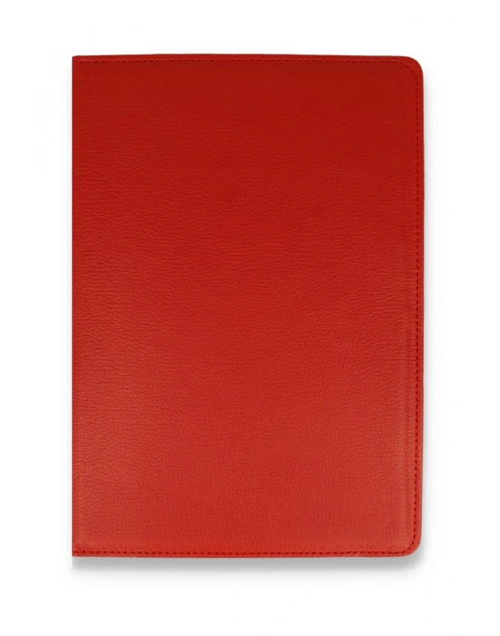 Newface Huawei MatePad SE Kılıf 360 Tablet Deri Kılıf - Kırmızı