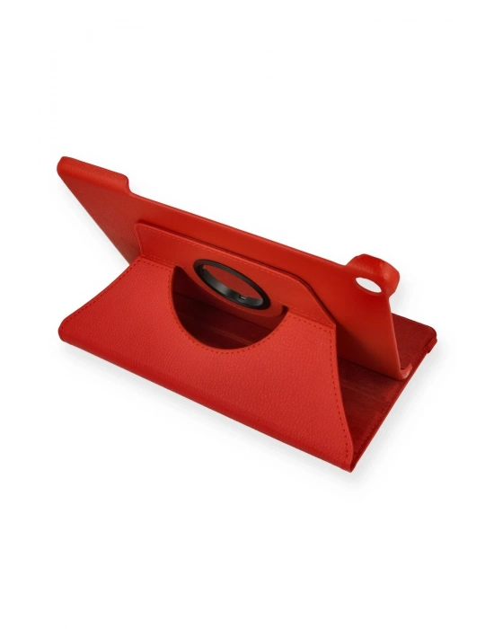 Newface Huawei MatePad T10S 10.1 Kılıf 360 Tablet Deri Kılıf - Kırmızı