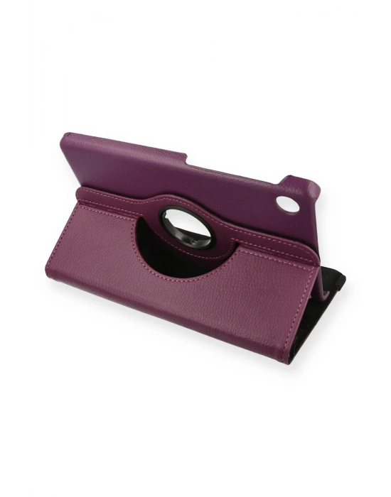 Newface Huawei MatePad T8 8 Kılıf 360 Tablet Deri Kılıf - Mürdüm