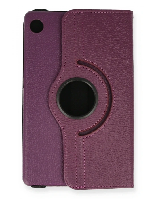 Newface Huawei MatePad T8 8 Kılıf 360 Tablet Deri Kılıf - Mürdüm