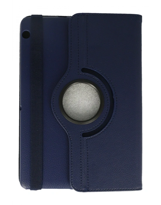 Newface Huawei MediaPad T3 10 / 9.6 Kılıf 360 Tablet Deri Kılıf - Lacivert